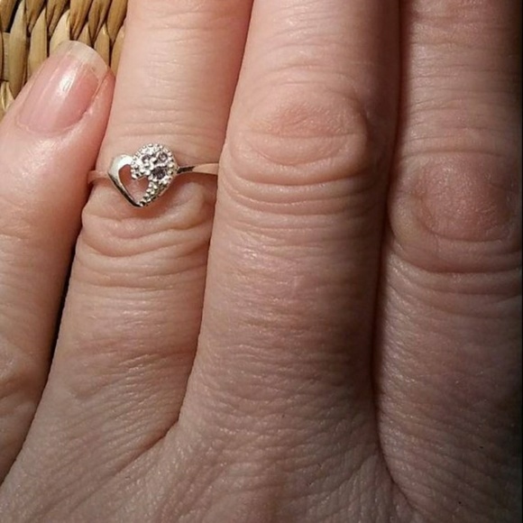 Natural Blue Color Change 925SS Promise Ring - Picture 2 of 2